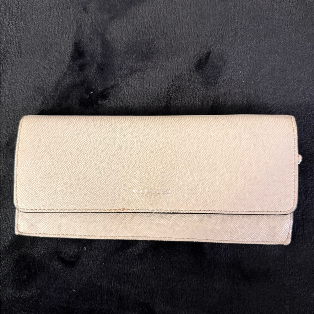Coach Beige Women's Clutch